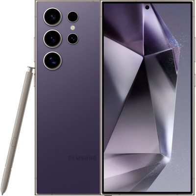 Samsung Смартфон Galaxy S24 Ultra 5G (S928) 6.8' 12/1024ГБ, 2SIM, 5000мА•год, фіолетовий титановий