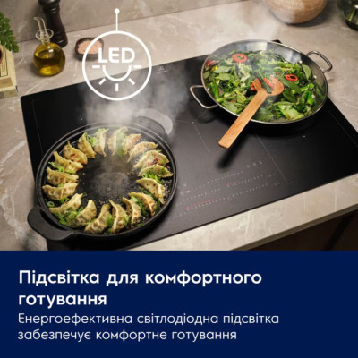 Electrolux Витяжка Electrolux вбудована, 54см, 700м.куб/год., Hob2Hood, чорний
