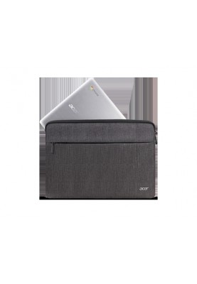 Acer Protective Sleeve Dual Tone Dark Gray with front pocket 14" сірий