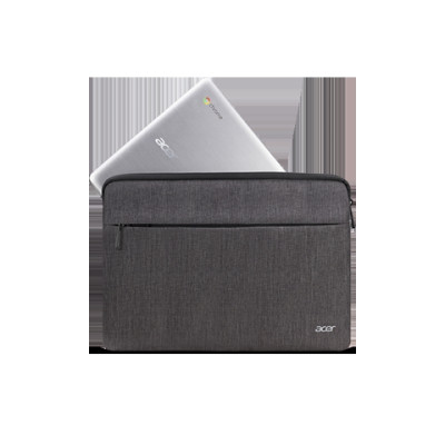 Acer Protective Sleeve Dual Tone Dark Gray with front pocket 14" сірий