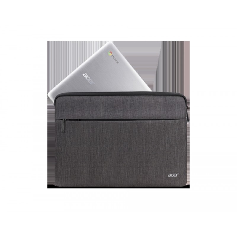 Acer Protective Sleeve Dual Tone Dark Gray with front pocket 14" сірий