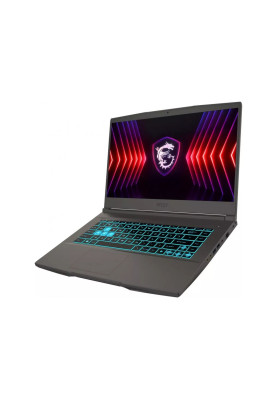 MSI Ноутбук Thin 15 B13UC 15.6 FHD, Intel i7-13620H, 16GB, F1TB, NVD3050-4, DOS, чорний