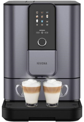 Nivona Кавомашина Nivona CafeRomatica, 1.8л, зерно+мелена, автомат.капуч, дисплей, авторецептів -9, пригот, холодної кави, перлинно-блакитний
