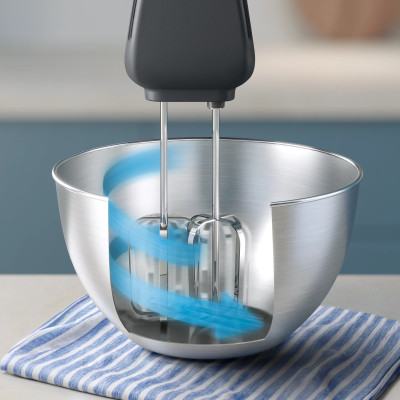 Philips Міксер Philips ручний 5000 series, 400Вт, насадки -4, чорний