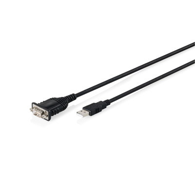 Digitus Адаптер USB 2.0 > RS232 (M/M), FT232RNL, 1.8m