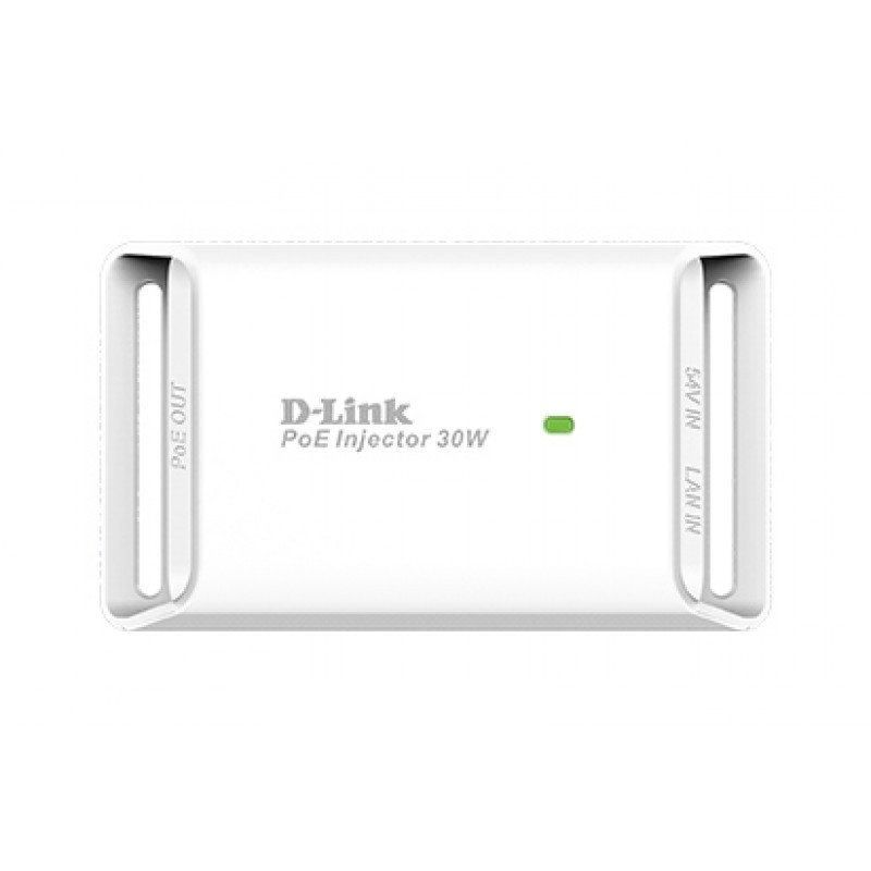 D-Link PoE-Інжектор 2x1GE, 54V DC, 32.4W (DPE-301GI)