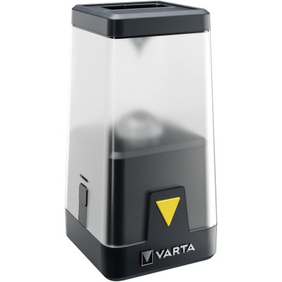 VARTA Ліхтар кемпінговий Ambiance L30RH з гібридною системою живлення акумулятор/батарейки, IP54, до 500 люмен, до 370 годин роботи, 3хАА