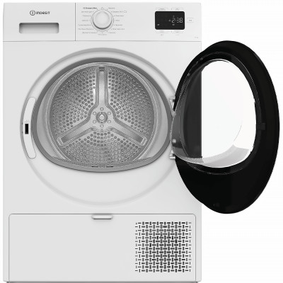 Indesit Сушильна машина тепловий насос, 8кг, A+, 54,5см, дисплей, білий Indesit Сушильна машина тепловий насос, 8кг, A+, 54,5см, дисплей, білий