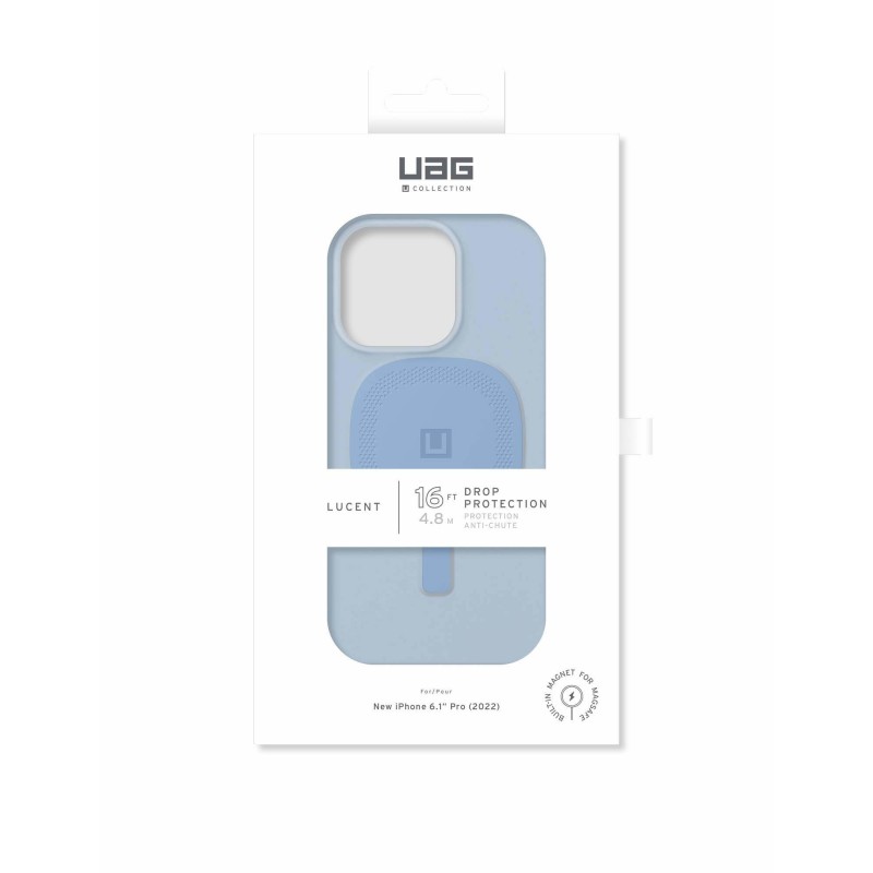 UAG Чохол [U] для Apple iPhone 14 Pro Lucent 2.0 Magsafe, Cerulean