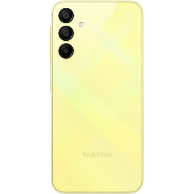 Samsung Смартфон Galaxy A15 (A155) 6.5" 8/256ГБ, 2SIM, 5000мА•год, жовтий