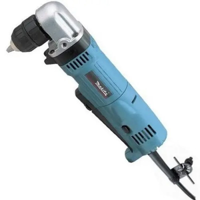 Makita Кутова дриль DA3011F, 450 Вт, 2400 об/хв, 1.5-10мм, 1.6кг