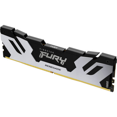 Kingston Пам'ять ПК DDR5 16GB 6400 FURY Renegade Silver