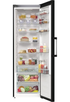 Gorenje Холодильна камера, 185x60х66, 398л, А++, дисплей, зона св-ті, чорний
