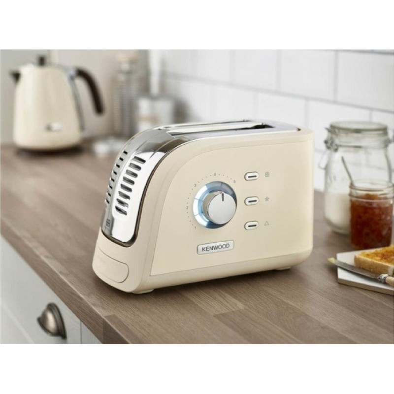 Kenwood Тостер 2300Вт, пластик, бежевий