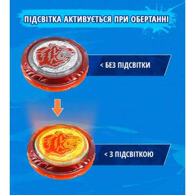 Infinity Nado Дзиґа VI Flaming Pack Палаючий Бойовий Ведмідь (Blazing War Bear)