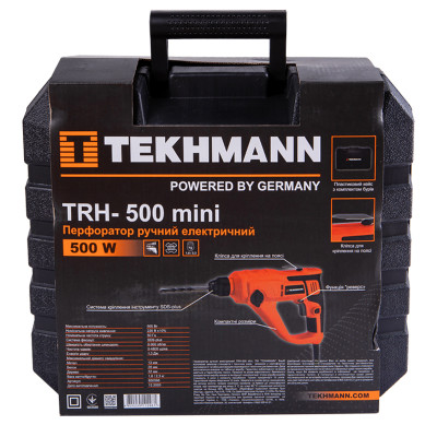 TEKHMANN Перфоратор TRH-500 Mini SDS-Plus 500Вт 1.3Дж 2.7кг