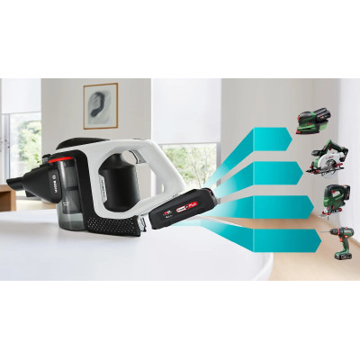 Bosch Зарядний пристрій для акумуляторів пилососів Unlimited Серія 6 та Unlimited Gen2 Серія 8