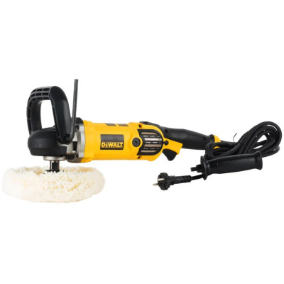 DeWALT Шліфмашина полірувальна DeWALT 1250Вт 180мм 0-600/0-3500об/хв 3.0кг
