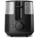 Philips Тостер Daily Collection, 830Вт, пластик+ метал, чорний+нерж