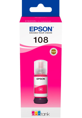 Epson Контейнер з чорнилом 108 EcoTank L8050/L18050 magenta