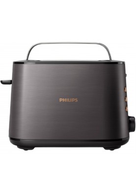 Philips Тостер Viva Collection 950Вт, нержав., підігрів,разморозка