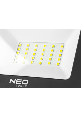 Neo Tools Прожектор алюміній, 2х30Вт, 5400 лм, SMD LED, кабель 3 м з вилкою, на штативі 1.8 м