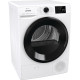 Gorenje Сушильна машина тепловий насос, 9кг, A++, 60см, дисплей, 16 програм, Wi-Fi, білий