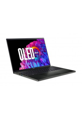 Acer Ноутбук Swift Edge SFE16-44 16" 3.2K OLED, AMD R7-8840U, 32GB, F1TB, UMA, Win11, чорний