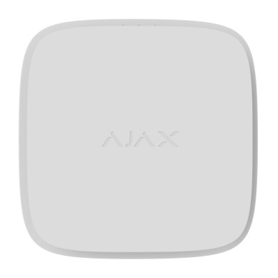 Ajax Датчик диму та температури FireProtect 2 SB Heat Smoke Jeweler, незмінна батарея, бездротовий, білий