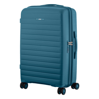 2E Валіза, Aero, поліпропілен, середня, 63/78 л, TSA, 4 колеса, EXP, синій 2E Валіза, Aero, поліпропілен, середня, 63/78 л, TSA, 4 колеса, EXP, синій