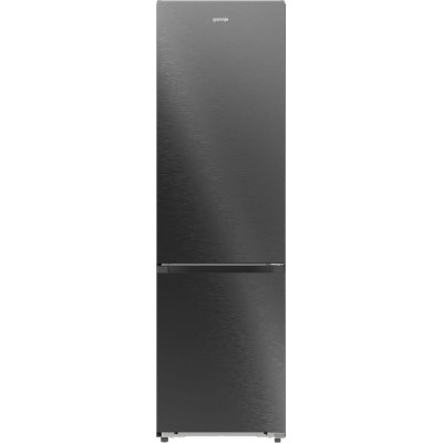 Gorenje Холодильник з нижн. мороз. камерою Gorenje, 203х66х60см, 2 двері, 257(121)л, А+, NF+, Зона св-ті, Інвертор, Внутр. Дисп, Wi-Fi, Чорний
