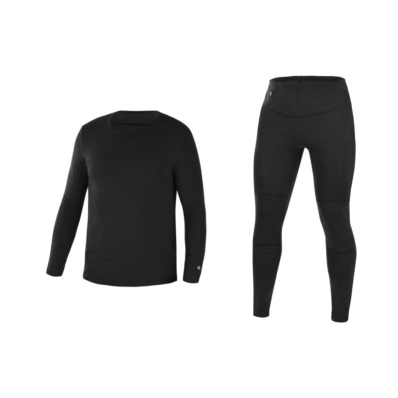 2E Tactical Чоловіча термобілизна з підігрівом eFiber for Men Black, розмір L