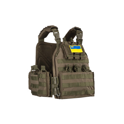 2E Tactical Плитоноска, Тип 4, Assault, швидке скидання, зелена