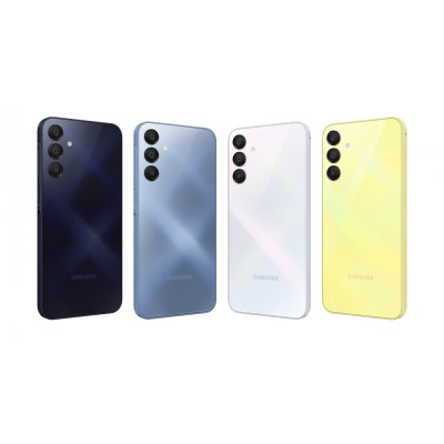 Samsung Смартфон Galaxy A15 (A155) 6.5" 8/256ГБ, 2SIM, 5000мА•год, жовтий