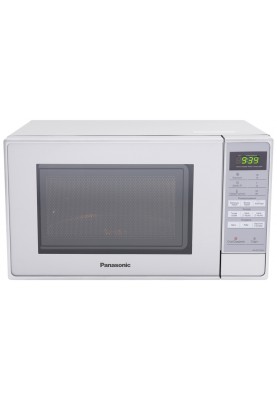 Panasonic Мікрохвильова піч, 20л, 800Вт, дисплей, білий