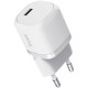 Trust Зарядний пристрій мережевий Maxo 20Вт, USB-C PD, білий
