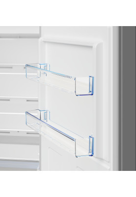 Beko Морозильна камера, 187x60x71, 286л, 1дв., A+, NF, нержавіюча сталь