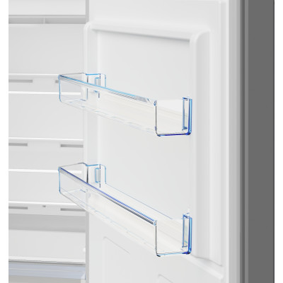 Beko Морозильна камера, 187x60x71, 286л, 1дв., A+, NF, нержавіюча сталь