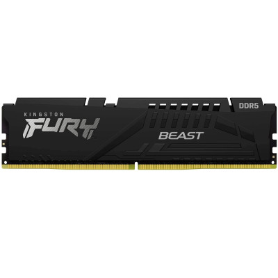 Kingston Пам'ять ПК DDR5 16GB 6000 FURY Beast Black EXPO