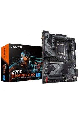 Gigabyte Материнська плата Z790 GAMING X AX s1700 Z790 4xDDR4 HDMI DP ATX