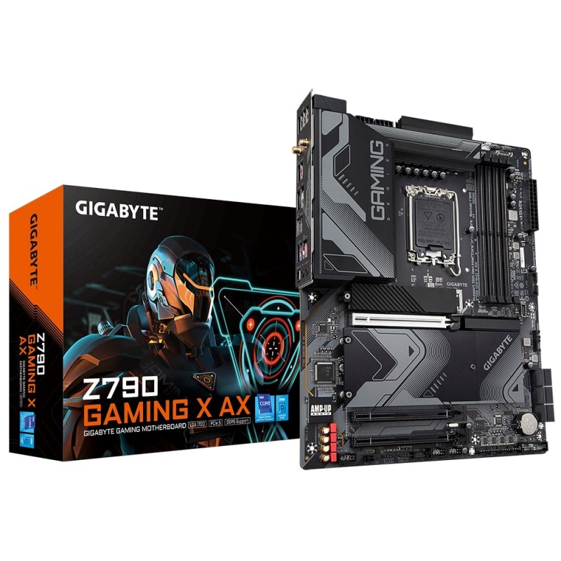 Gigabyte Материнська плата Z790 GAMING X AX s1700 Z790 4xDDR4 HDMI DP ATX