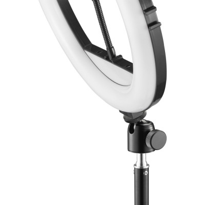 HAMA Штатив зі світлодіодним кольцем SpotLight Steady 120 V2 BT Black