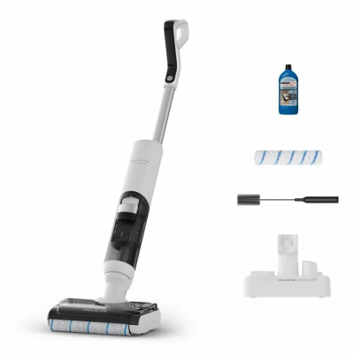 Rowenta Пилосос безпровідний X-Clean 5 Pro, 250Вт, вологе прибирання, конт пил -0.5л, вода -0.65л, автон. робота до 50хв, вага-4.2кг, микрофильтр, білий