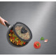 Tefal Кришка скляна Ingenio 22 см , скло, силікон