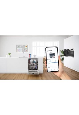 Bosch Посудомийна машина вбудовувана, 13компл., A++, 60см, дисплей, 3й кошик, білий