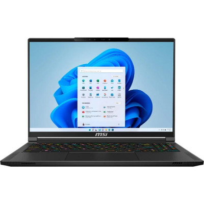 MSI Ноутбук MSI Stealth A16 AI+ A3XWIG-068UA 16" QHD+, AMD AI 9 HX 370, 32GB, F1TB, NVD5080-16, W11, чорний