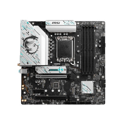 MSI Материнcька плата B760M GAMING PLUS WIFI s1700 B760 4xDDR5 HDMI DP WiFi BT mATX