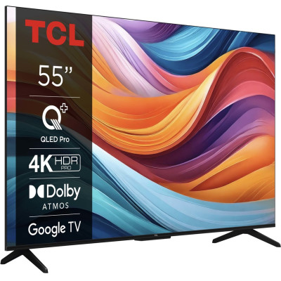 TCL Телевізор 55" QLED 4K 60Hz Smart Google TV Titan