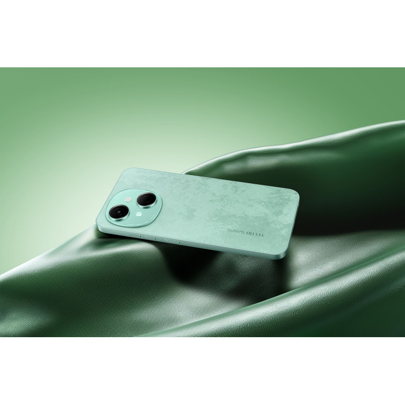 TECNO Смартфон Spark Go 1 (KL4) 6.67" 3/64ГБ, 2SIM, 5000мА•год, Magic Skeen Green