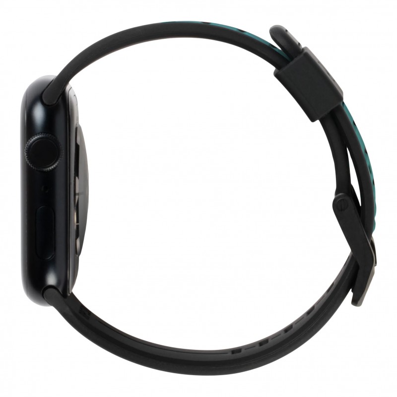 UAG Ремінець для Apple Watch 45/44/42 Torquay, Black-Turquoise